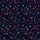 Cosmic Art Lovers' Vibrant Neon Blue Magenta Violet Cyan Flat Stars Shooting Stars Cosmic Pattern Kid Satin Pajamas Set - 4