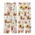 Whimsical Nature Lovers' Rustic Watercolor Highland Cow Golden Sunflower & Olive Teal Leaf Pattern Kid Satin Pajamas Set - 3