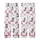 Girly Western Style Playful Pink Bow Cow Print Cowboy Boots Hats Bandanas Sheriff Stars White Seamless Pattern Kid Satin Pajamas Set - 3