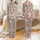 Western Style Fans' Hand-Drawn Whimsical Cowboy Boots: Pink Leopard, Neon Green, Red Stars, Yellow Daisies on Ballet Pink Satin Pajamas Set - 1