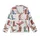 Western Style Lovers' Hand-Drawn Cowboy Boot Pattern Pink Teal Terracotta Hues Kid Satin Pajamas Set - 2