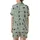 Cat Lovers' Whimsical Urban Cats Minimalist Sage Green Line Art Black Silhouette Pattern Satin Short-Sleeve Pajamas Set - 3