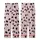 Whimsical Style Lovers' Pale Mauve Pink Cow Spot Happy Cartoon Faces & Pink Heart Pattern Kid Satin Pajamas Set - 3