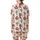 Women's Whimsical Western Pink Bow Cowgirl Hat Longhorn Cactus Pattern Satin Short-Sleeve Pajamas Set - 3