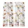 Farmhouse Decor Lovers' Charming Hand-Drawn Watercolor Farm-Fresh White Black Brown Spotted Cow Chicken Milk Bottle Seamless Pattern Kid Satin Pajamas Set - 3