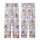 Baby Animal Lovers' Whimsical Sleepy Highland Cow Seamless Pattern in Soft Blue and Muted Gray with Twinkling Stars Kid Satin Pajamas Set - 3