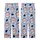 Cute Animal Lovers' Whimsical Cartoon Cow Seamless Repeat Light Periwinkle Blue Pink Bows Black Spots Luck Pattern Kid Satin Pajamas Set - 3