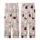 Cat Lovers' Whimsical Blush Pink Pattern with Playful Teal White Black Grey Cartoon Cats, Yarn, Paw Prints Kid Satin Pajamas Set - 8fkrh1lhpj