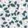 Women's Illustrative White Magnolia Deep Teal Green Leaves Pale Lavender Diagonal Stripe Botanical Pattern Kid Satin Pajamas Set - 4