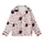 Cute Halloween Lovers' Pastel Pink Whimsical Black Cat Ghost Bat Lavender Orange Star Pattern Kid Satin Pajamas Set - 2