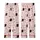 Cute Halloween Lovers' Pastel Pink Whimsical Black Cat Ghost Bat Lavender Orange Star Pattern Kid Satin Pajamas Set - 3