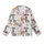 Kitten Lovers' Adorable Cream Tan Kittens Blue Green Eyes White Black Pink Grey Deconstructed Plaid Pattern Kid Satin Pajamas Set - 2