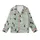Cat Lovers' Whimsical Urban Cats Minimalist Sage Green Line Art Black Silhouette Pattern Kid Satin Pajamas Set - 2