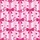 Women's Sweet Pastel Pink Candy Stripe Fuchsia Bows Ribbon & Heart Flat Art Kid Satin Pajamas Set - 4