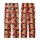 Cat Lovers & Music Fans Excited Photorealistic Ginger Cats Laughing Singing Headphones Red Black Buffalo Plaid Repeat Kid Satin Pajamas Set - 3
