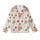Women's Kawaii Brown Bunny Red Strawberry Cream Blanket Scattered Pattern Kid Satin Pajamas Set - 2