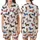 Dachshund Lovers' Whimsical Dachshund Dog Pattern Dressed in Red Pink Blue Plaid Striped Outfits White Background Satin Short-Sleeve Pajamas Set - 1