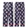Whimsical Dreamers' Dark Indigo Purple Celestial Cats, Pink Moons & Pastel Rainbows Kid Satin Pajamas Set - 3