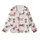 Dachshund Lovers' Whimsical Salmon Pink Light Brown Striped Dachshund Line Art Playful Pattern Kid Satin Pajamas Set - 2