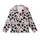 Cute Style Enthusiasts' White & Black Holstein Cow Print, Bubblegum Pink Hearts, Cartoon Cow Faces, I LOVE MILK Text Kid Satin Pajamas Set - 2