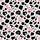 Cute Style Enthusiasts' White & Black Holstein Cow Print, Bubblegum Pink Hearts, Cartoon Cow Faces, I LOVE MILK Text Kid Satin Pajamas Set - 4