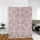 Women's Romantic Pastel Pink Vintage Botanical Rose Peony Songbird Etching Fleece Blanket - 2