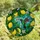 Nature's Jewel: Stained Glass Hummingbird, Lemons & Blossoms Art Print Stained Glass Suncatcher - 3