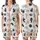 Cat Lovers' All-Over Playful Cartoon Cats Flat Graphic Design White Background Pastel Accents Satin Short-Sleeve Pajamas Set - 1