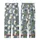 Cat Lovers' Dusty Blue Whimsical Naive Cartoon Cats Musical Play Pattern Kid Satin Pajamas Set - 3