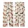 Dachshund Lovers' Whimsical Cartoon Brown Black Dachshunds, Red Pink Hearts & Playful Poses Cream Pattern Kid Satin Pajamas Set - 3
