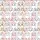 Cat Lovers' Whimsical Cartoon Cats All-Over Pastel Pink Grey Peach Pattern Kid Satin Pajamas Set - 4