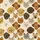 Pet Parents' Vintage Illustrative Dog Cat Faces Seamless Pattern Earthy Beige Ochre Satin Short-Sleeve Pajamas Set - 4