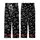 Cozy Lifestyle Lovers Rustic Black White Hand-Drawn Coffee Book Paw Print Pattern Kid Satin Pajamas Set - 3