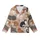 Cat Lovers' Whimsical Diverse Cat Pattern with Painterly Calico Tuxedo Tabby Felines on Blush Beige Kid Satin Pajamas Set - 2