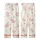 Kawaii Aesthetic Lovers Seamless Pastel Pink Bear Dreamland Pattern with Stars, Moons & Hot Cocoa on Creamy Off-White Kid Satin Pajamas Set - 3
