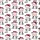 Women's Cute Simplified Cartoon Cow All-Over Pattern Pink Bows Lucky Black Text White Background Kid Satin Pajamas Set - 4