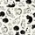 Cat Lovers' Whimsical Hand-Drawn Black and White Feline Pattern with Playful Cats, Yarn, and Fish Satin Short-Sleeve Pajamas Set - 4