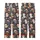 Cat Lovers' Realistic Fluffy Kittens Christmas Red Santa Hats Snowflakes All-Over Design Kid Satin Pajamas Set - 3