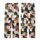 Cat Lovers' Whimsical Seamless Diverse Cat Faces Pattern Deep Charcoal Grey White Black Ginger Felines Kid Satin Pajamas Set - 3