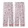 Women's Intricate Pastel Pink Illustrative Butterfly Scatter with Blue, Lavender, Grey, Mauve Accents Kid Satin Pajamas Set - 3