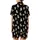 Cat Lovers' Cute Cartoon Cats Tan Striped White Orange Pink Hearts Black Pattern Satin Short-Sleeve Pajamas Set - 3