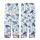 Ocean Lovers' Cerulean Blue Sea Turtle Hand-Drawn Marine Life Chartreuse Green Seamless Pattern Kid Satin Pajamas Set - 3