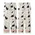 Cat Lovers' Whimsical Hand-Drawn Black Doodle Cats Soft Cream Seamless Pattern, Stars, Fishbones, Yarn, Meow Purr Kid Satin Pajamas Set - 3