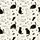 Cat Lovers' Whimsical Hand-Drawn Black Doodle Cats Soft Cream Seamless Pattern, Stars, Fishbones, Yarn, Meow Purr Kid Satin Pajamas Set - 4