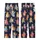 Cat Lovers' Whimsical Cartoon Cat Ensemble Playing Music Baking Sailing DJing on Deep Navy Kid Satin Pajamas Set - 3