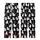 Cat Lovers' Whimsical Black White Grey Cartoon Cats Seamless Playful Pattern Kid Satin Pajamas Set - 3