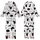 Cat Lover's Whimsical Black Cats Seamless Pattern: Playful Kittens, Butterfly & 'Meow' Text Kid Satin Pajamas Set - 1