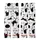 Cat Lover's Whimsical Black Cats Seamless Pattern: Playful Kittens, Butterfly & 'Meow' Text Kid Satin Pajamas Set - 3