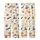 Whimsical Halloween Enthusiasts' Cream Orange Indigo Jack-o'-Lantern Ghost Bat Sweet Treats Pattern Kid Satin Pajamas Set - 3