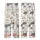 Cat Lovers' Whimsical Flat Cartoon Cats Seamless Pattern with Red Bow Ties, Pink Sunglasses, Yarn Balls, Off-White, Pink, Grey Hues Kid Satin Pajamas Set - 3